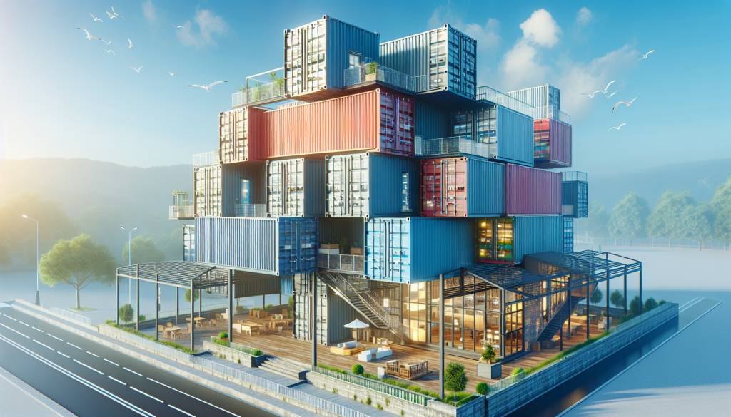 exploration globale : un tour des constructions en container les plus impressionnantes du monde